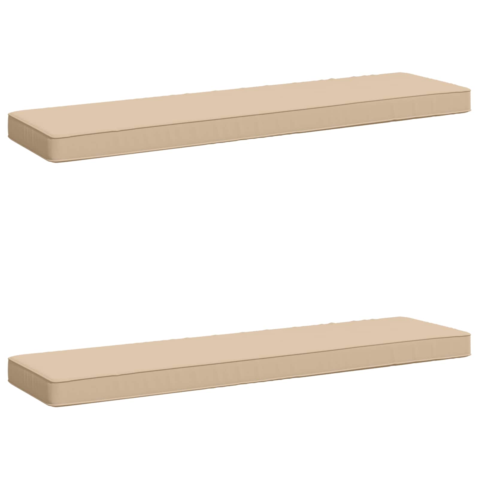 2 dalių suoliuko pagalvės VUGHT 2 pcs 100% poliesteris Kreminė