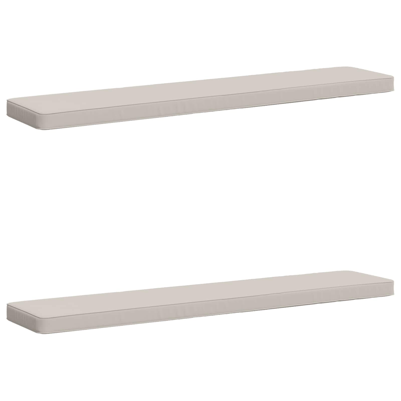 2 dalių suoliuko pagalvės VUGHT 2 pcs 100% poliesteris Balta