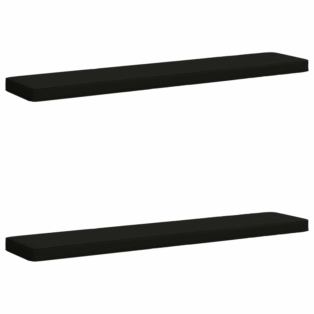 2 dalių suoliuko pagalvės VUGHT 2 pcs 100% poliesteris Juoda