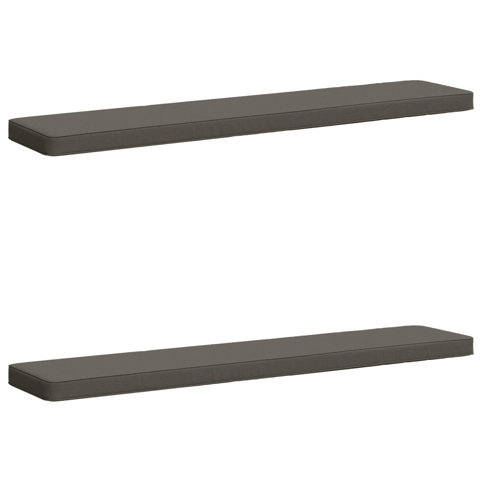2 dalių suoliuko pagalvės VUGHT 2 pcs 100% poliesteris Pilka