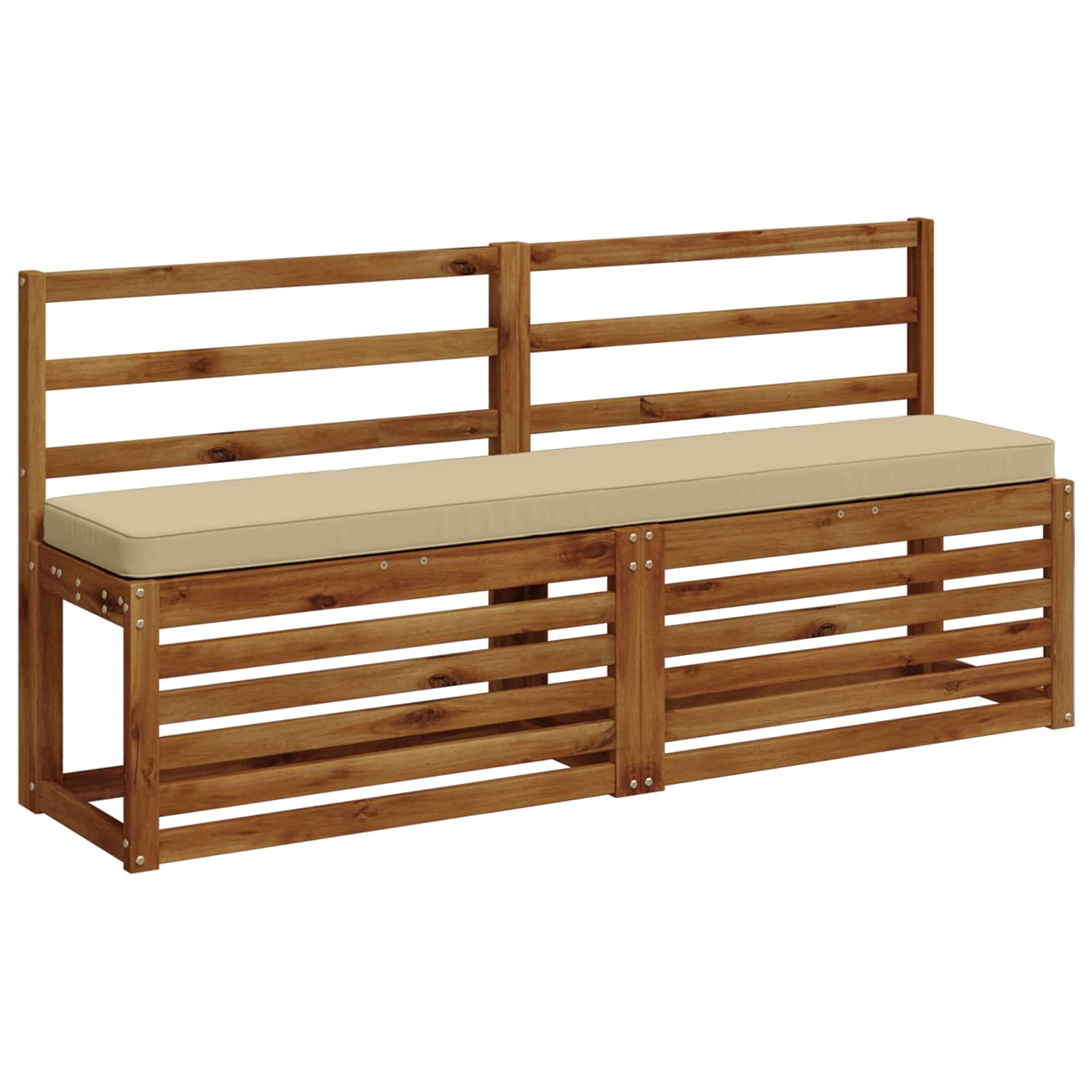 2 dalių suoliuko pagalvės VUGHT 2 pcs 100% poliesteris Smėlio