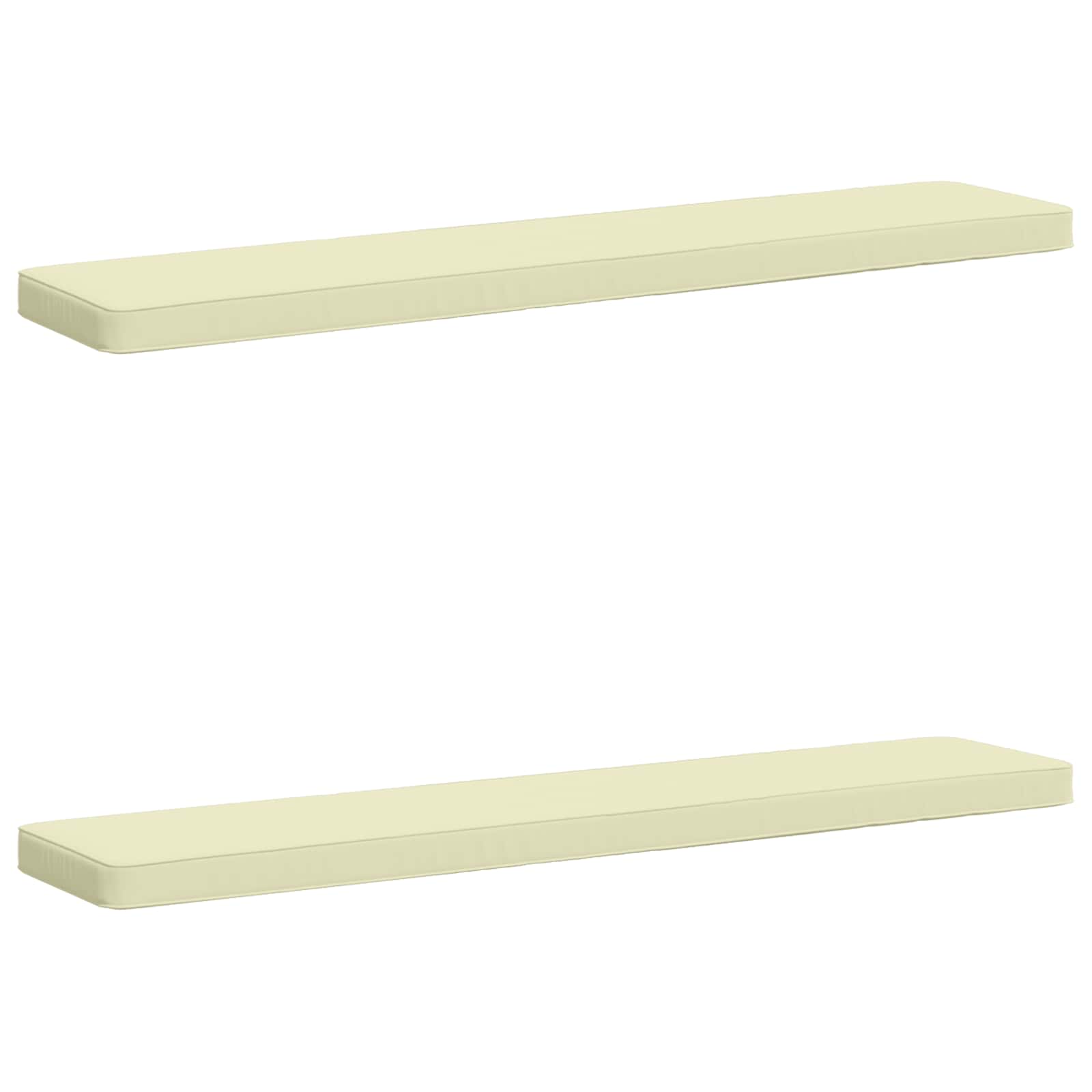 2 dalių suoliuko pagalvės VUGHT 2 pcs 100% poliesteris Kreminė