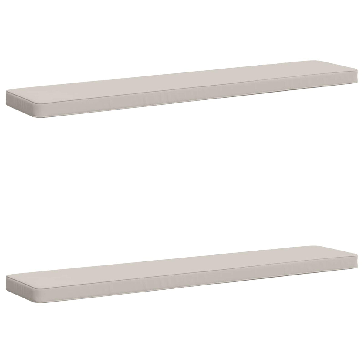 2 dalių suoliuko pagalvės VUGHT 2 pcs 100% poliesteris Balta