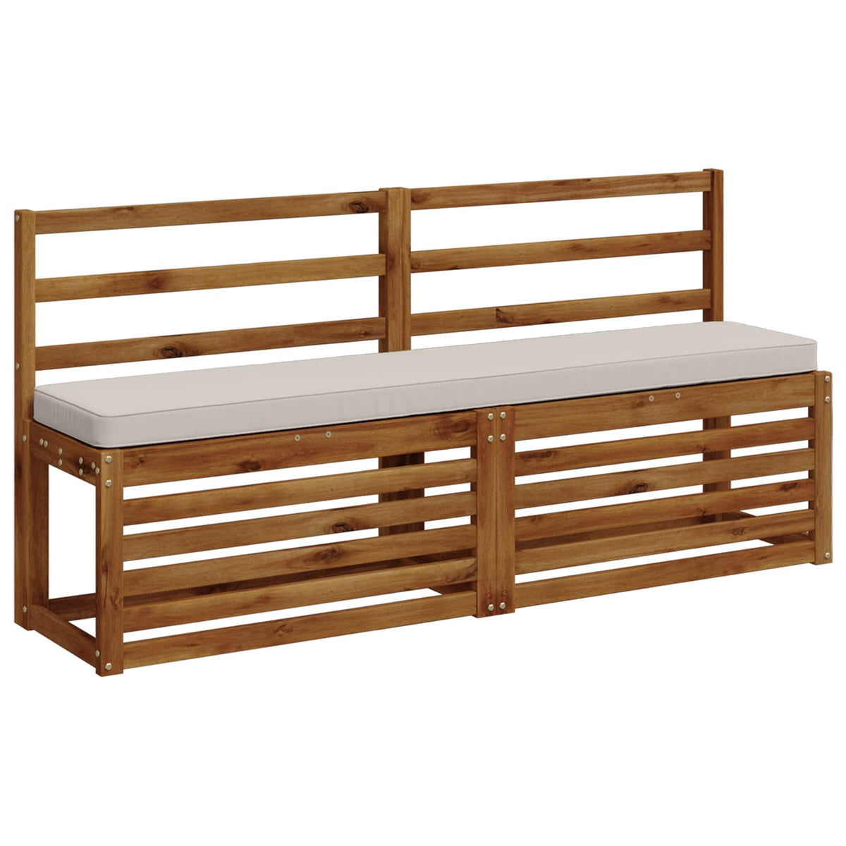 2 dalių suoliuko pagalvės VUGHT 2 pcs 100% poliesteris Balta