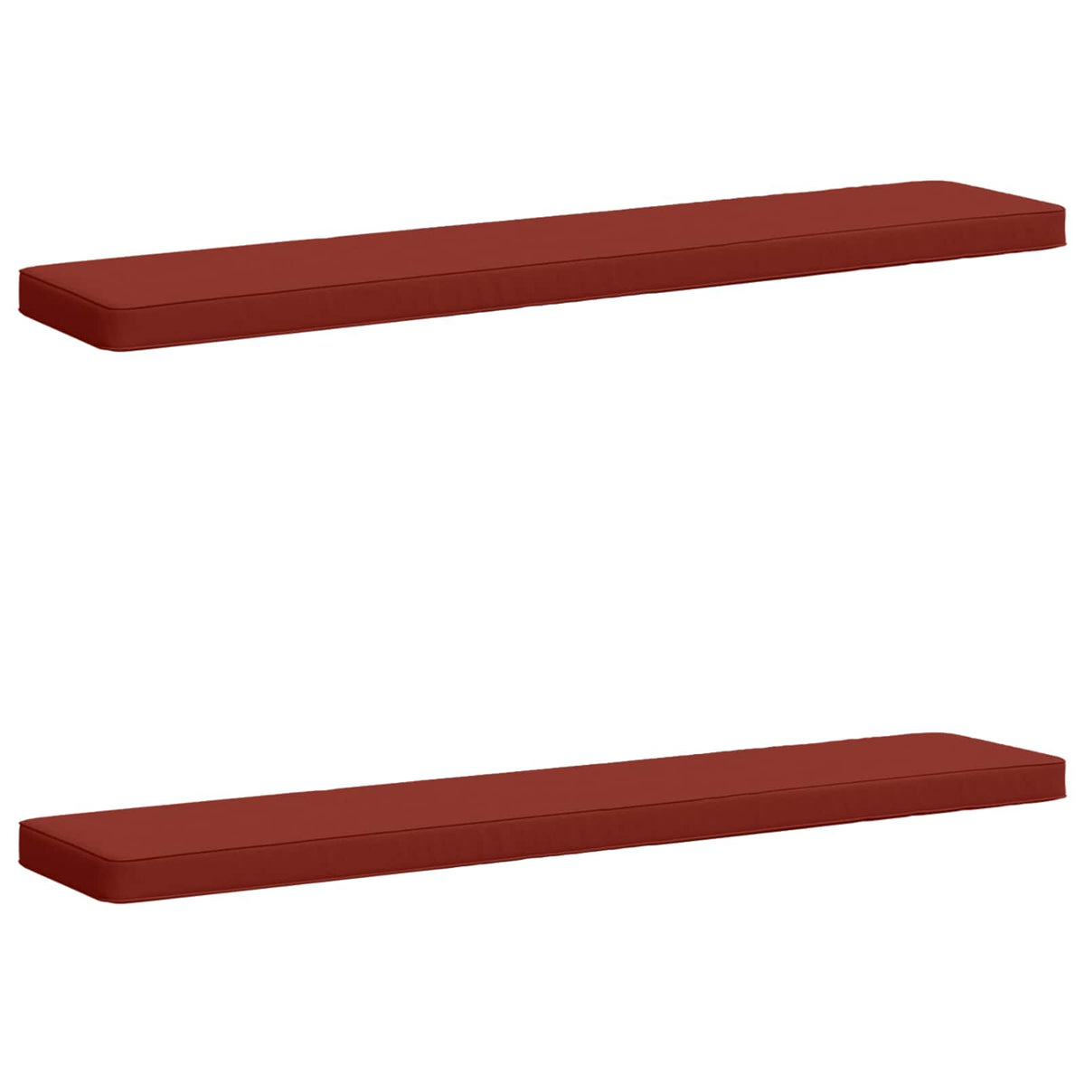 2 dalių suoliuko pagalvės VUGHT 2 pcs 100% poliesteris Raudona
