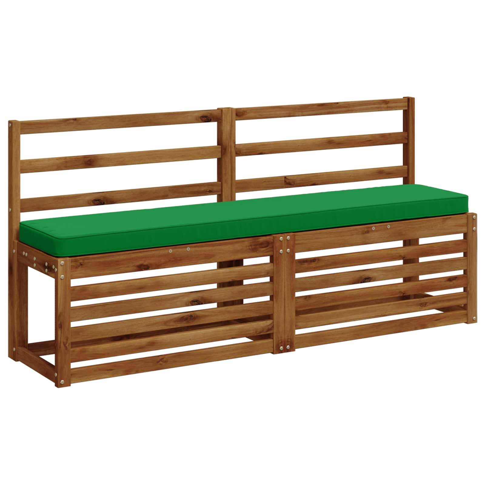 2 dalių suoliuko pagalvės VUGHT 2 pcs 100% poliesteris Žalia