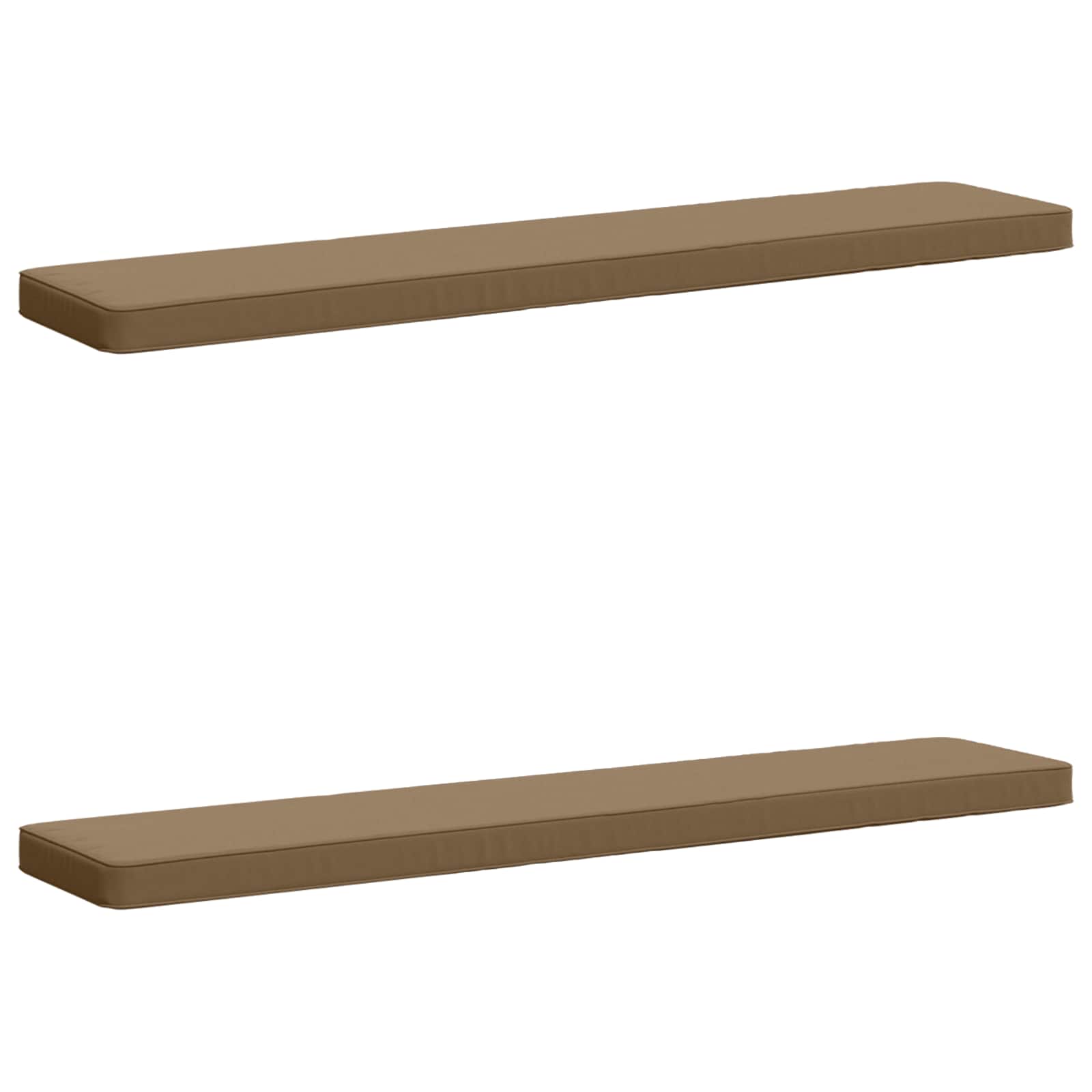 2 dalių suoliuko pagalvės VUGHT 2 pcs 100% poliesteris Taupe
