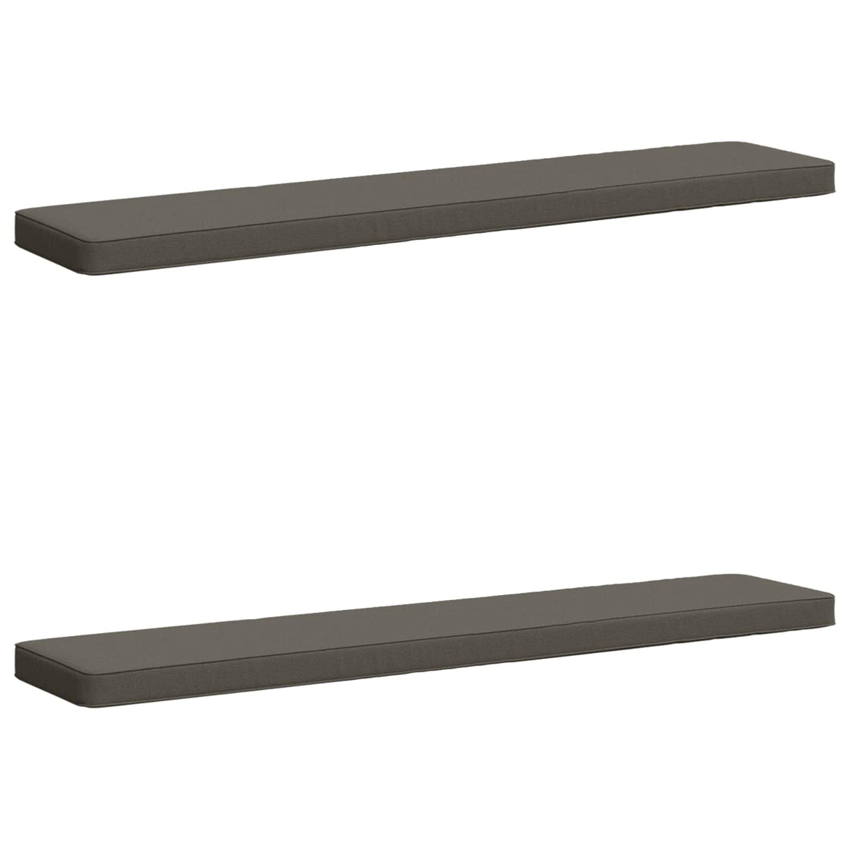 2 dalių suoliuko pagalvės VUGHT 2 pcs 100% poliesteris Pilka