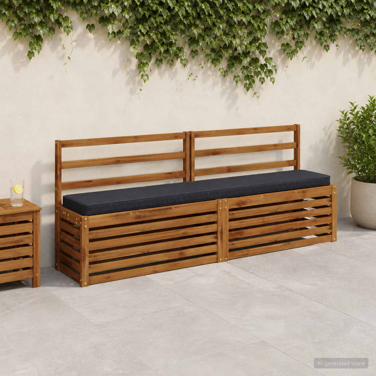 2 dalių suoliuko pagalvės VUGHT 2 pcs 100% poliesteris