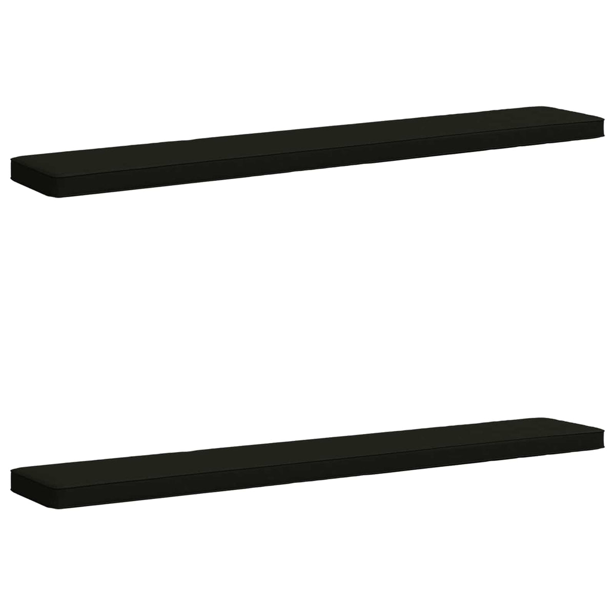 2 dalių suoliuko pagalvės VUGHT 2 pcs 100% poliesteris Juoda