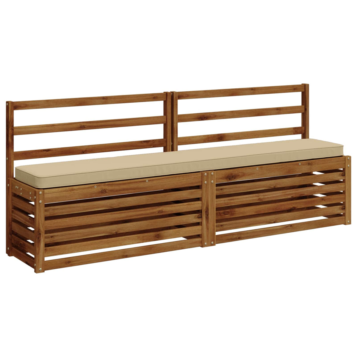 2 dalių suoliuko pagalvės VUGHT 2 pcs 100% poliesteris Smėlio