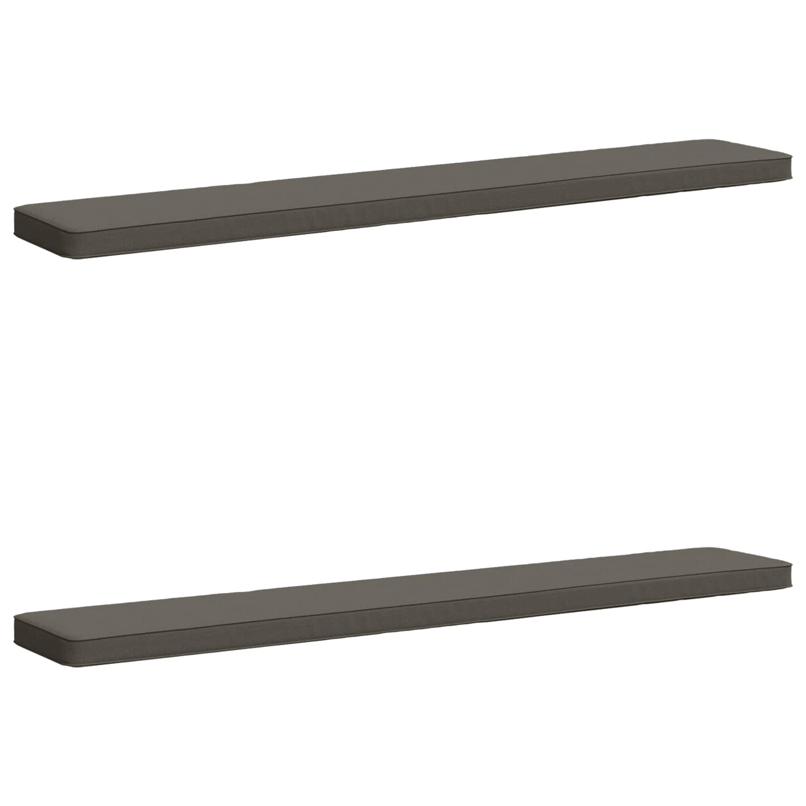 2 dalių suoliuko pagalvės VUGHT 2 pcs 100% poliesteris Pilka