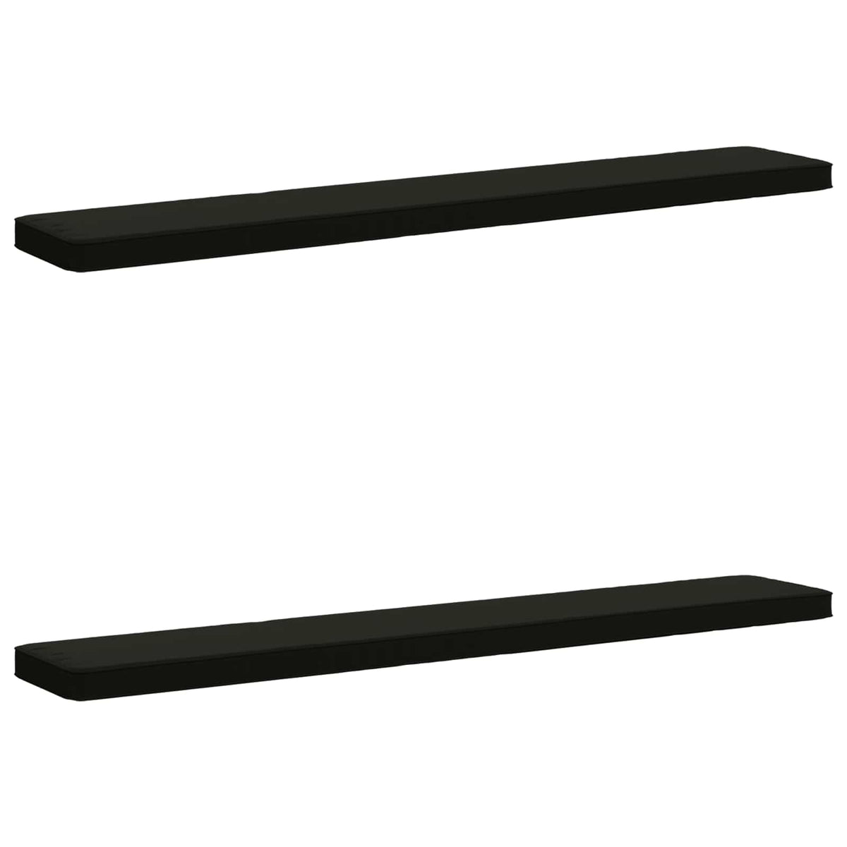 2 dalių suoliuko pagalvės VUGHT 2 pcs 100% poliesteris Juoda
