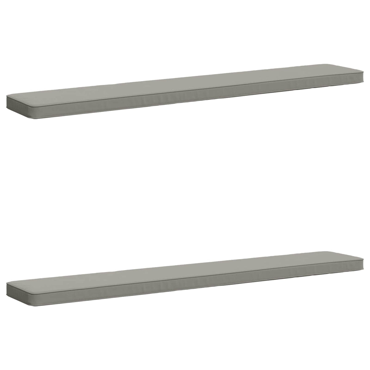 2 dalių suoliuko pagalvės VUGHT 2 pcs 100% poliesteris Pilka