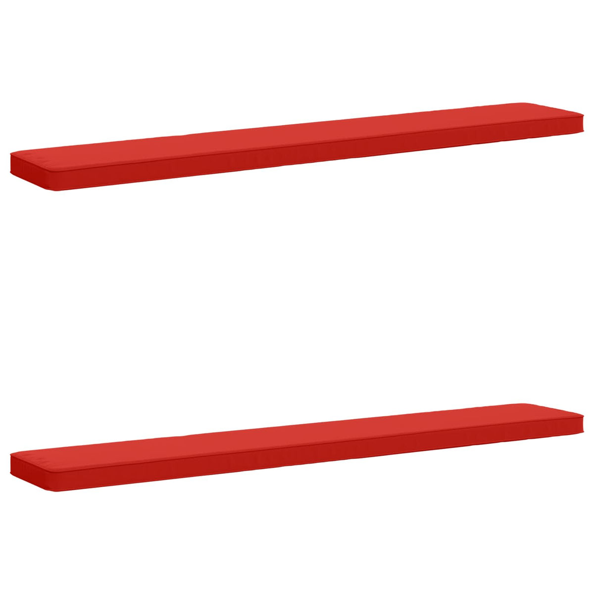 2 dalių suoliuko pagalvės VUGHT 2 pcs 100% poliesteris Raudona