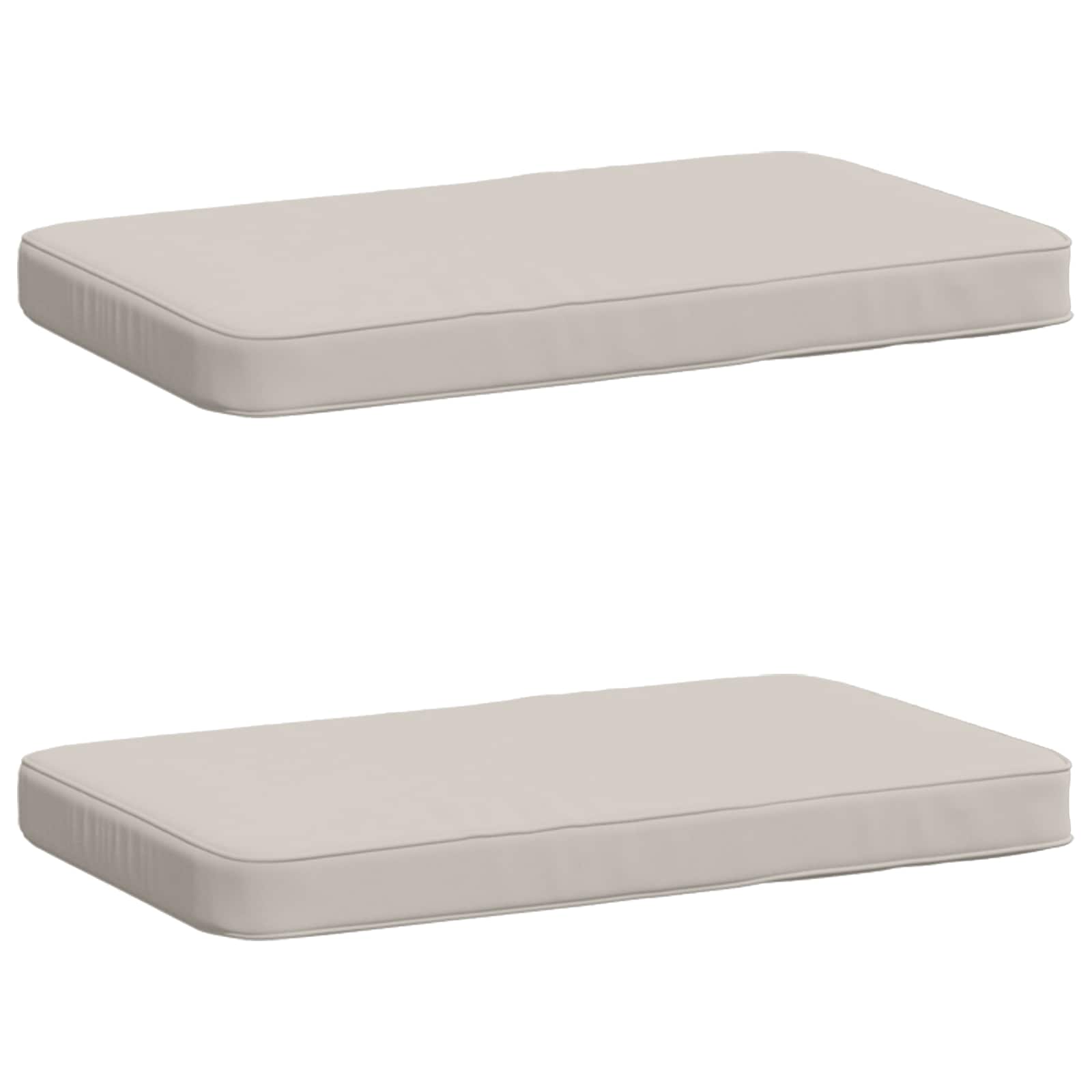 2 dalių suoliuko pagalvės VUGHT 2 pcs 100% poliesteris Balta