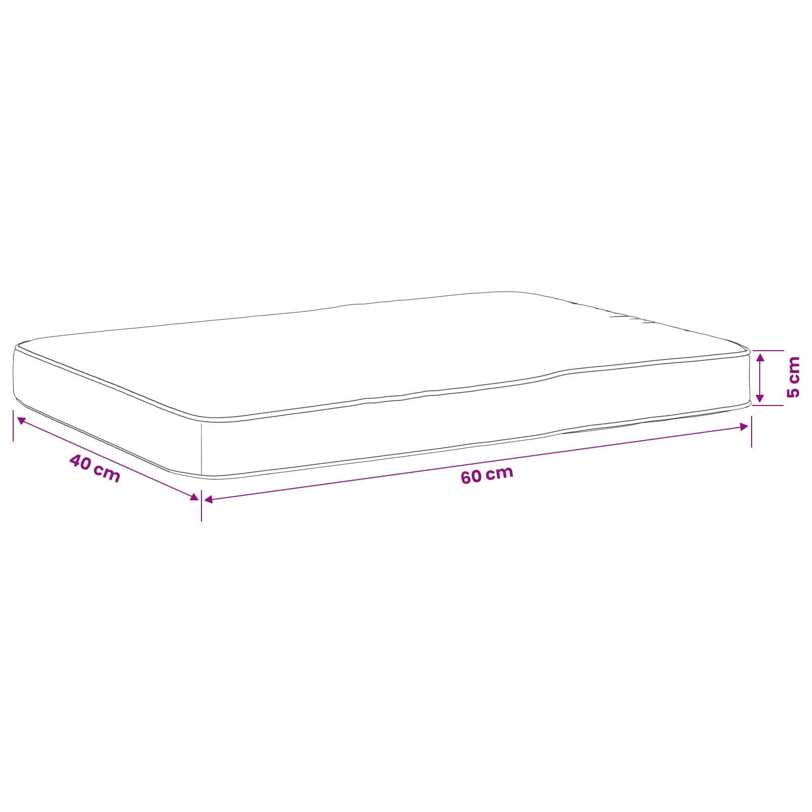 2 dalių suoliuko pagalvės VUGHT 2 pcs 100% poliesteris