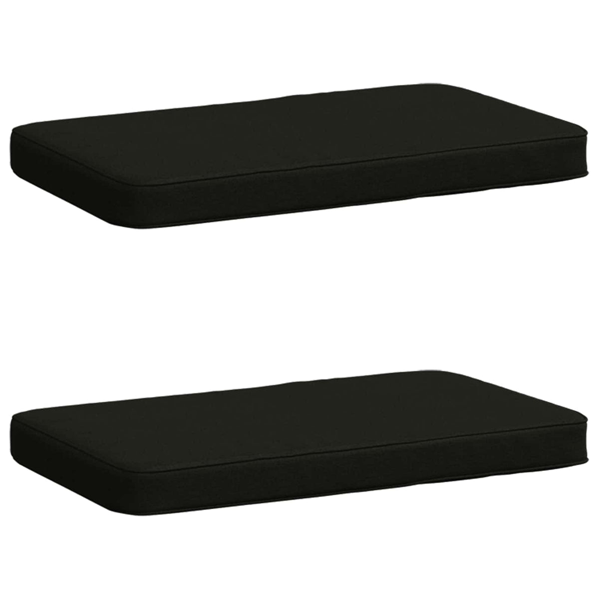 2 dalių suoliuko pagalvės VUGHT 2 pcs 100% poliesteris Juoda