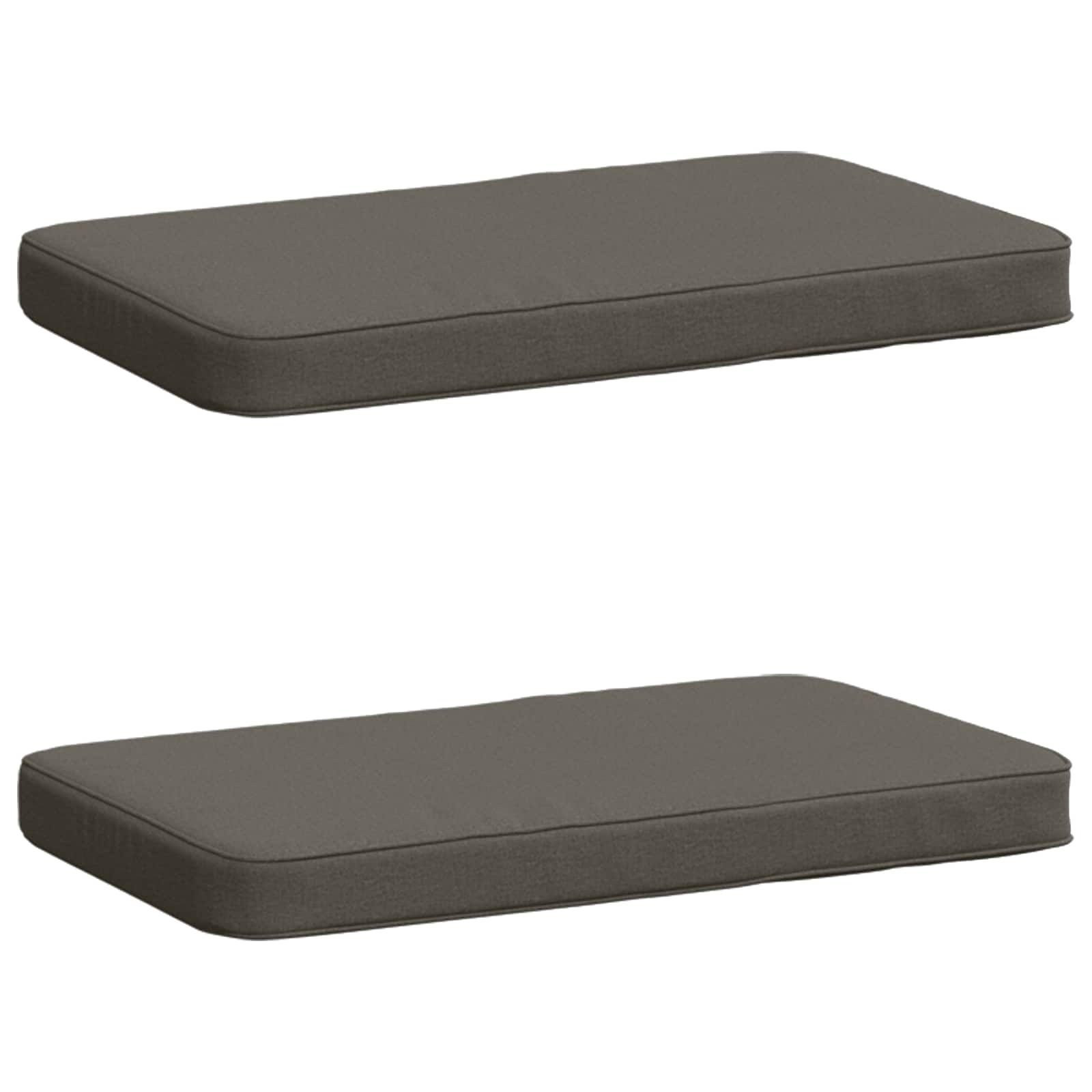 2 dalių suoliuko pagalvės VUGHT 2 pcs 100% poliesteris Pilka