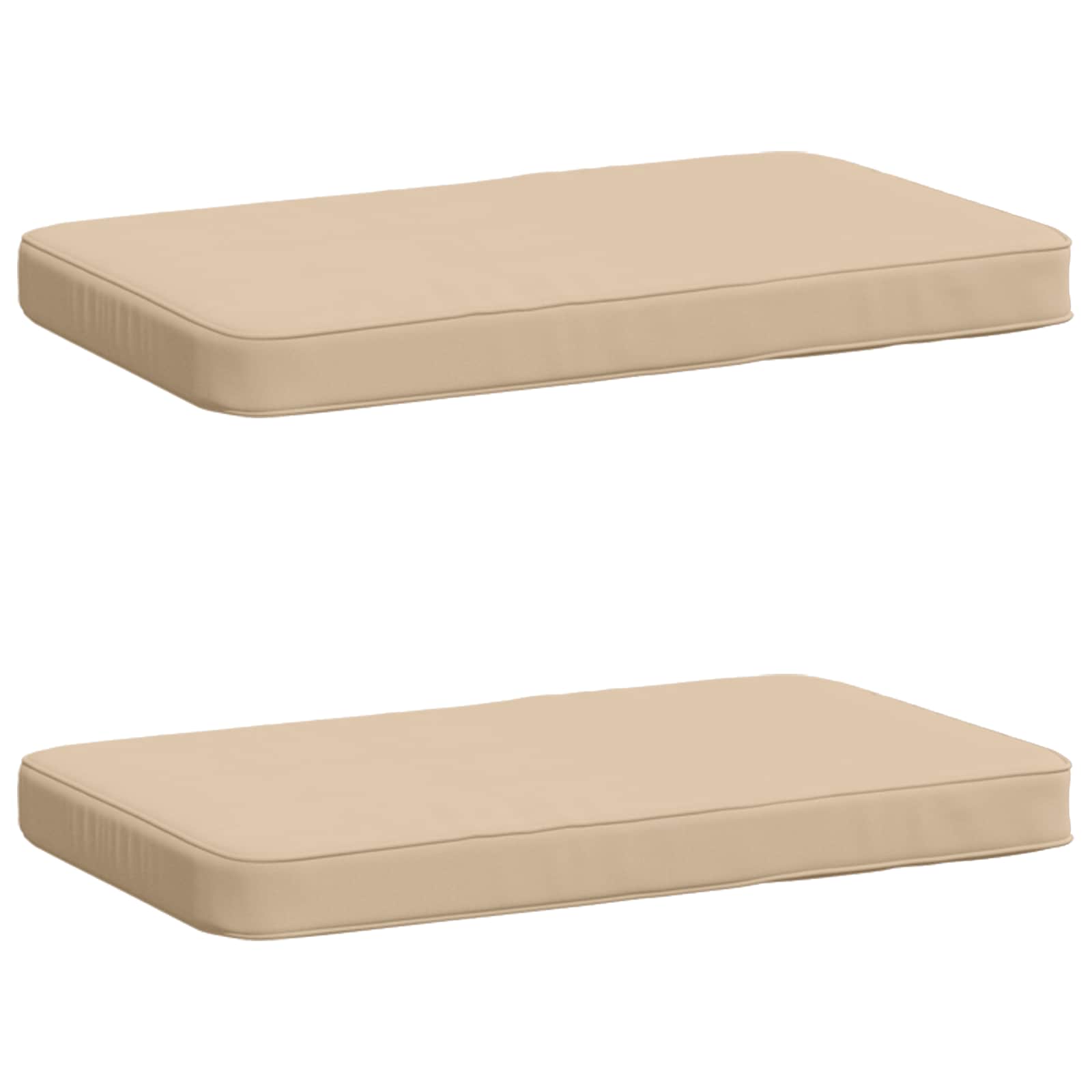 2 dalių suoliuko pagalvės VUGHT 2 pcs 100% poliesteris Kreminė