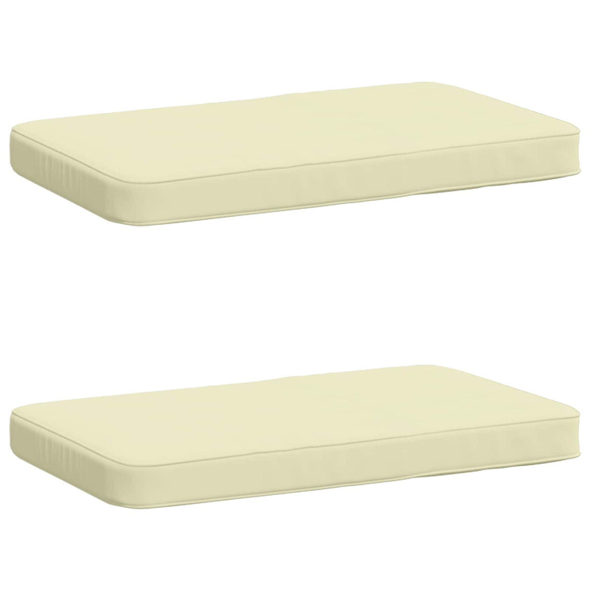 2 dalių suoliuko pagalvės VUGHT 2 pcs 100% poliesteris Kreminė