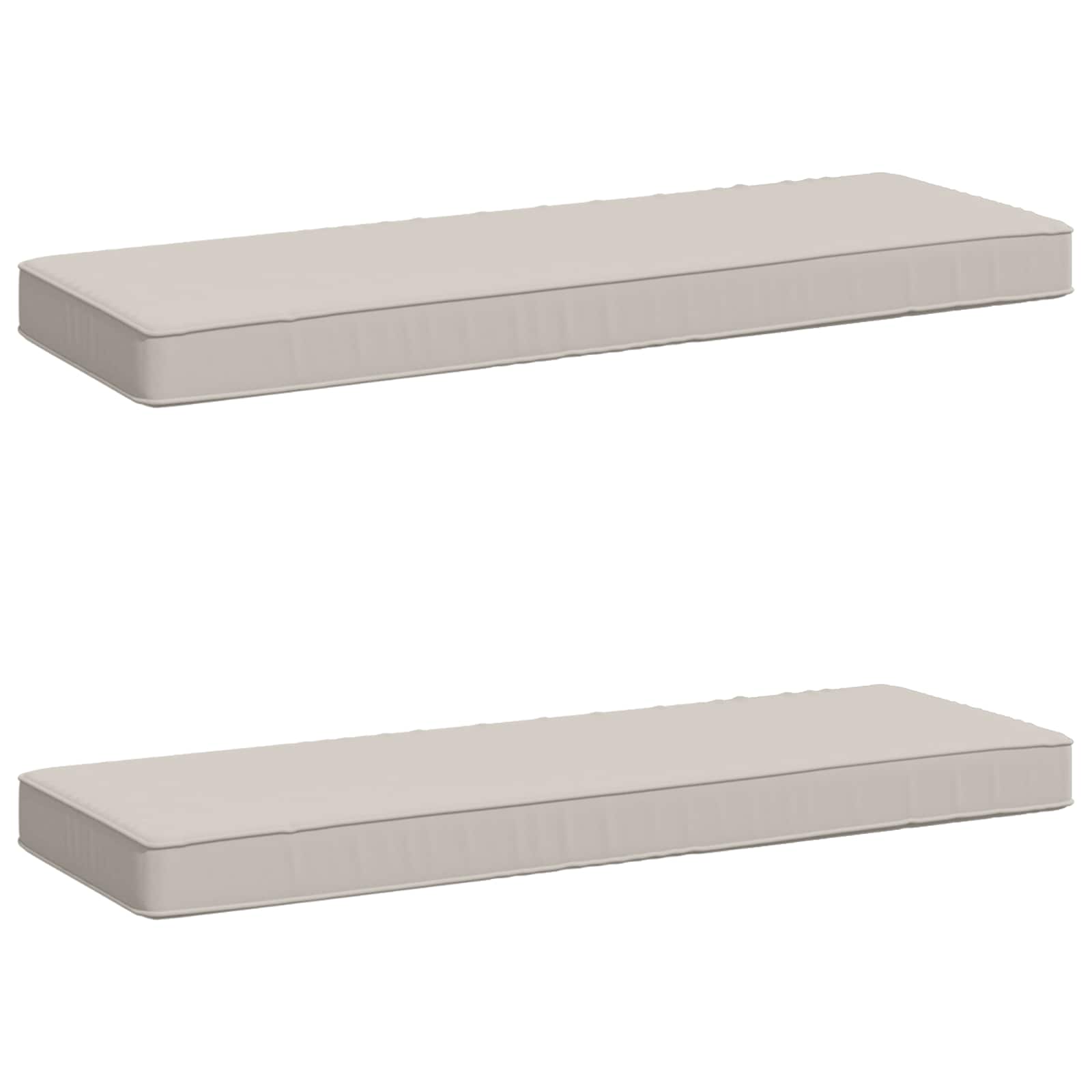 2 dalių suoliuko pagalvės VUGHT 2 pcs 100% poliesteris Balta