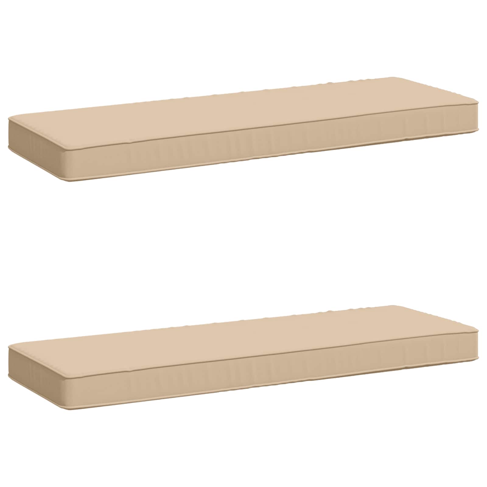 2 dalių suoliuko pagalvės VUGHT 2 pcs 100% poliesteris Kreminė