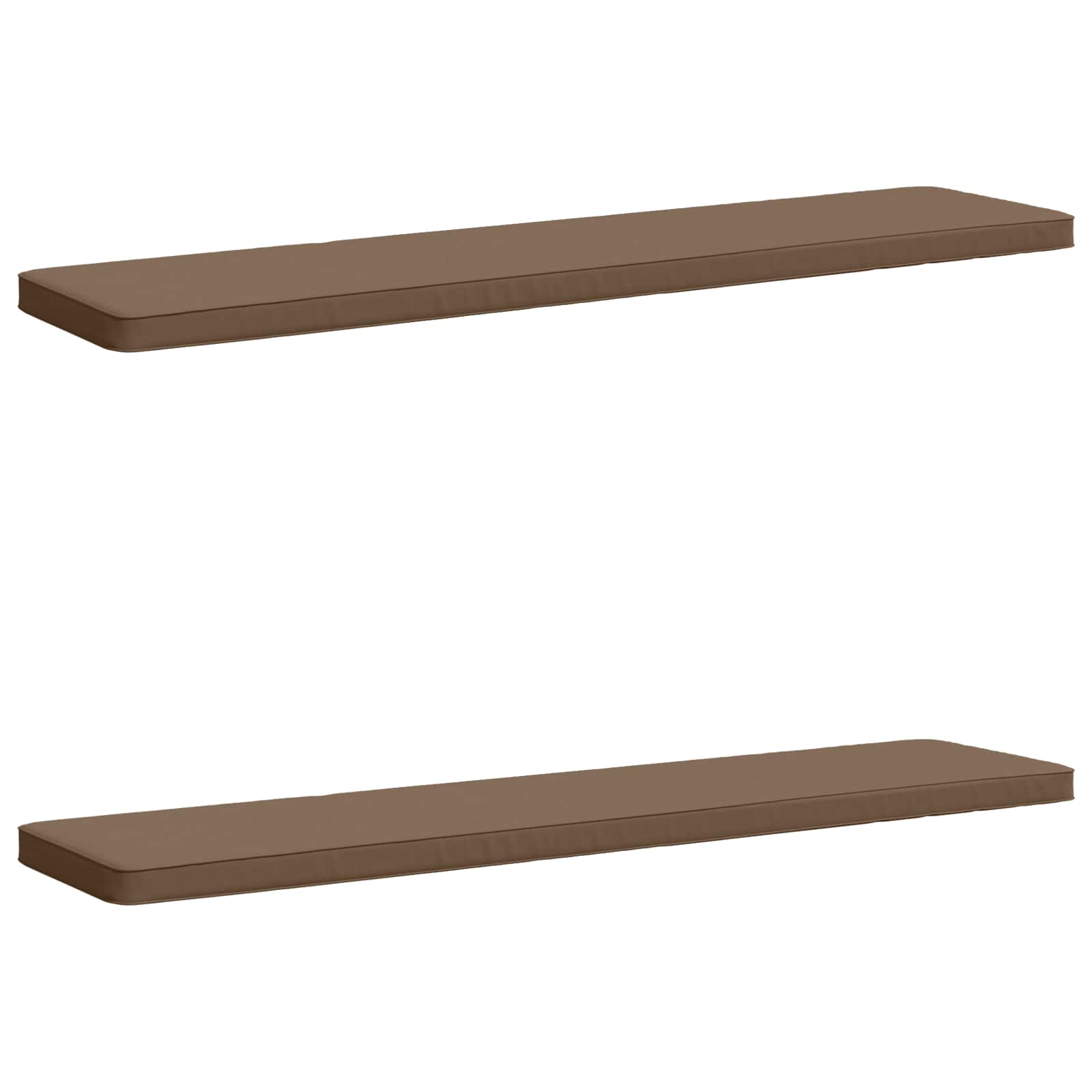 2 dalių suoliuko pagalvės VUGHT 2 vnt. 100% poliesteris Taupe