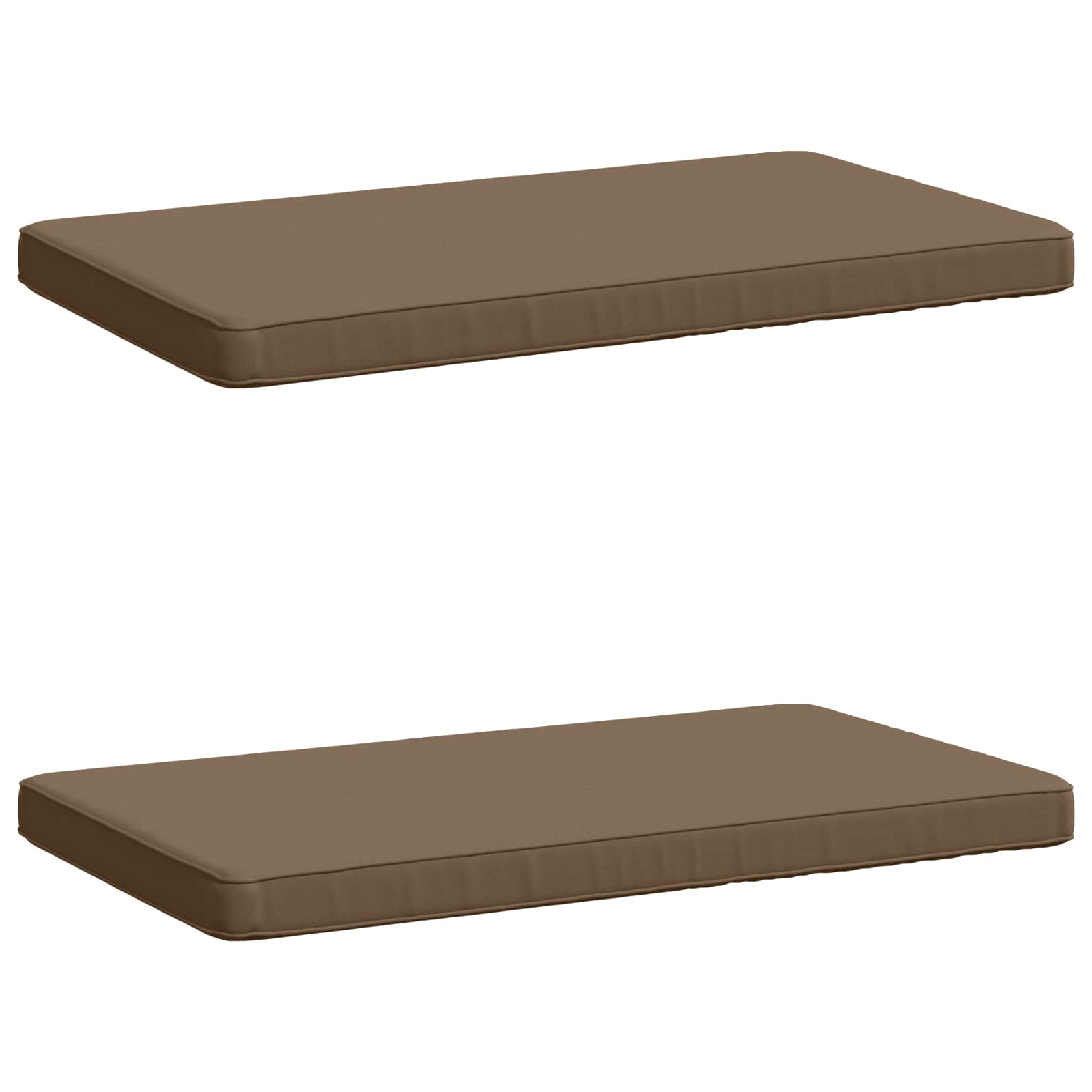 2 dalių suoliuko pagalvės VUGHT 2 vnt. 100% poliesteris Taupe