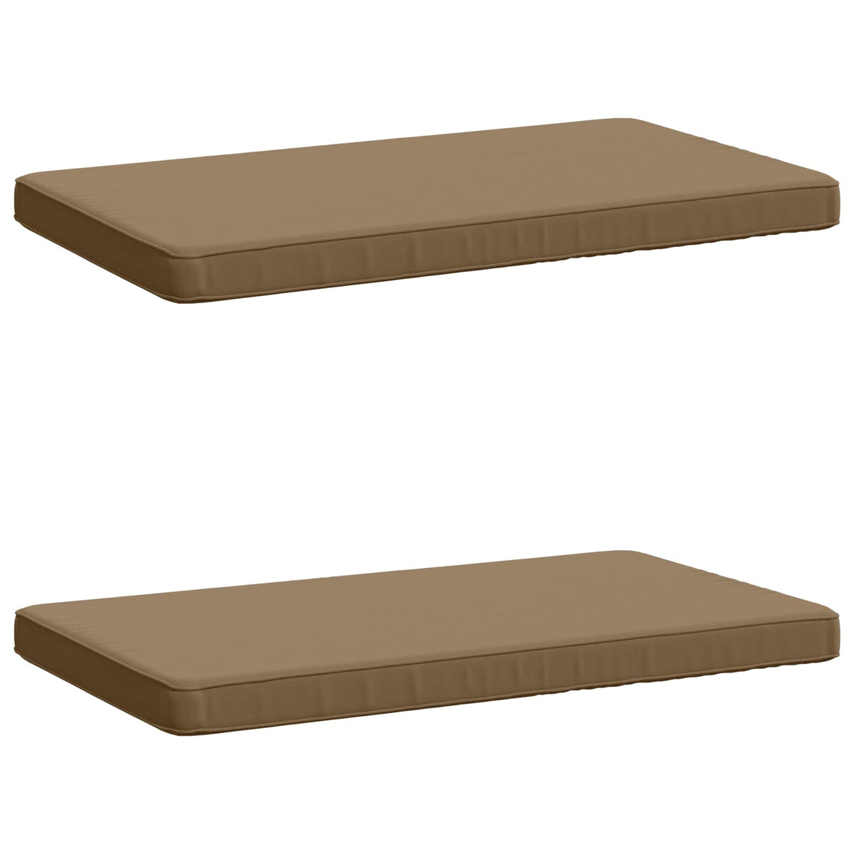 2 dalių suoliuko pagalvės VUGHT 2 vnt. 100% poliesteris Taupe