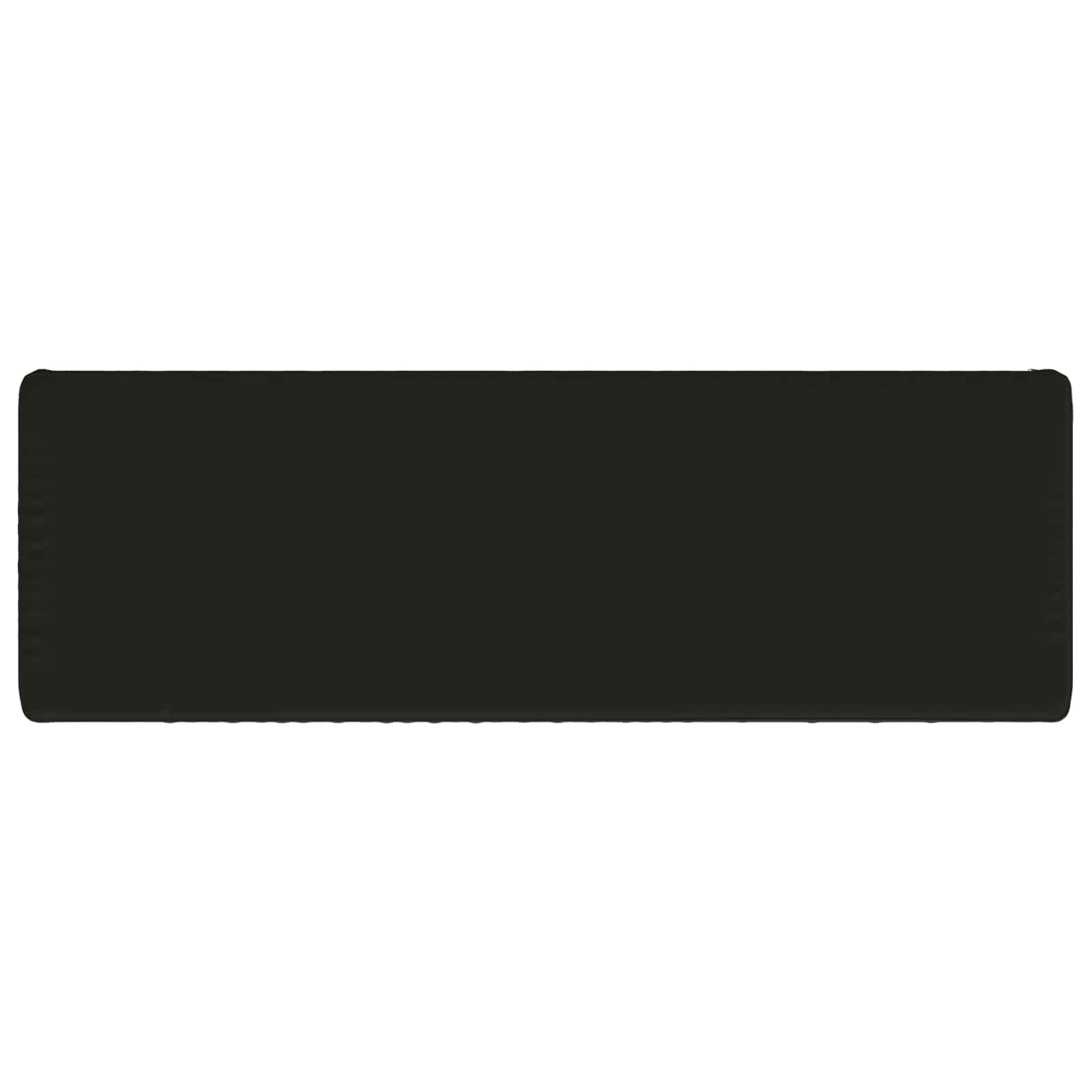 2 dalių suoliuko pagalvės VUGHT 2 vnt. 100% poliesteris Juoda