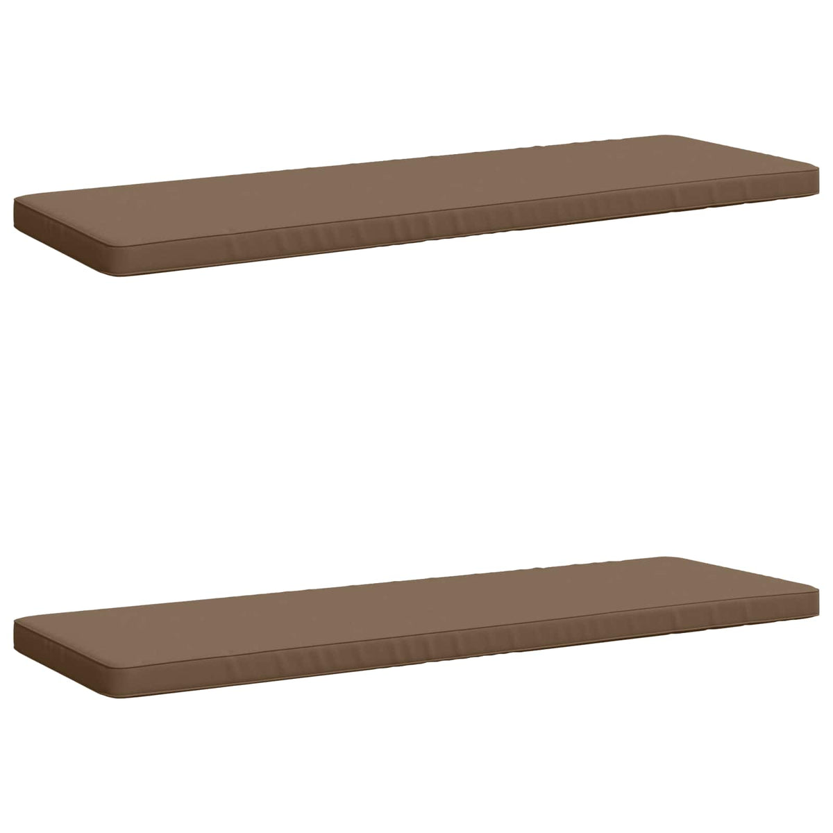 2 dalių suoliuko pagalvės VUGHT 2 vnt. 100% poliesteris Taupe