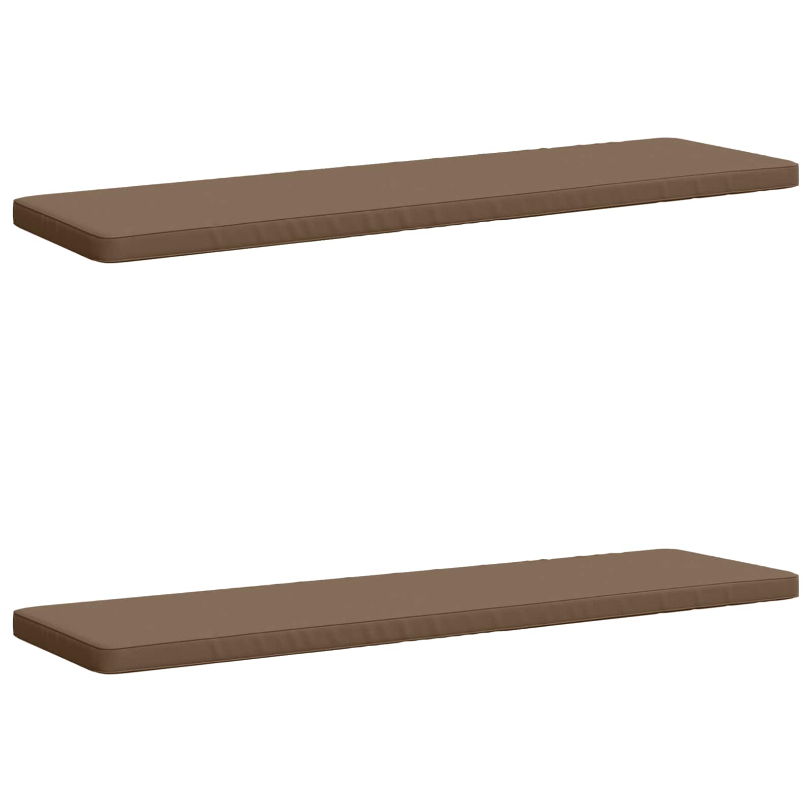 2 dalių suoliuko pagalvės VUGHT 2 vnt. 100% poliesteris Taupe