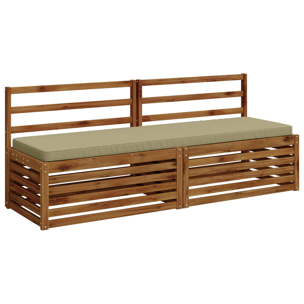 2 dalių suoliuko pagalvės VUGHT 2 vnt. 100% poliesteris