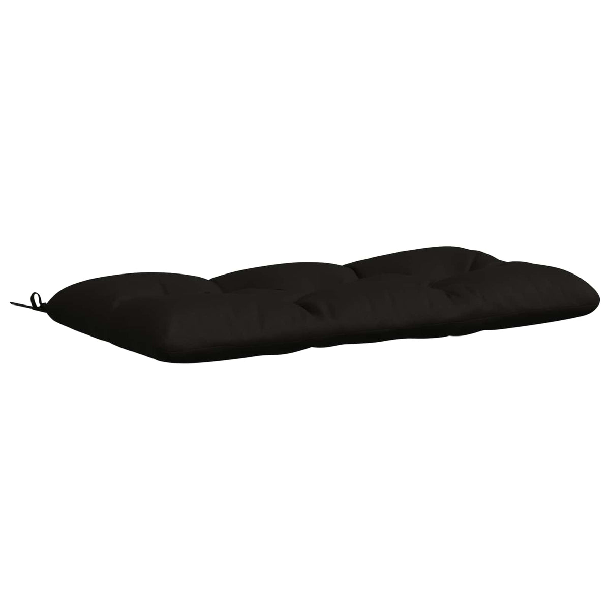 Suoliuko pagalvė VIANEN 100% poliesteris Juoda 120 x 60 x 12 cm