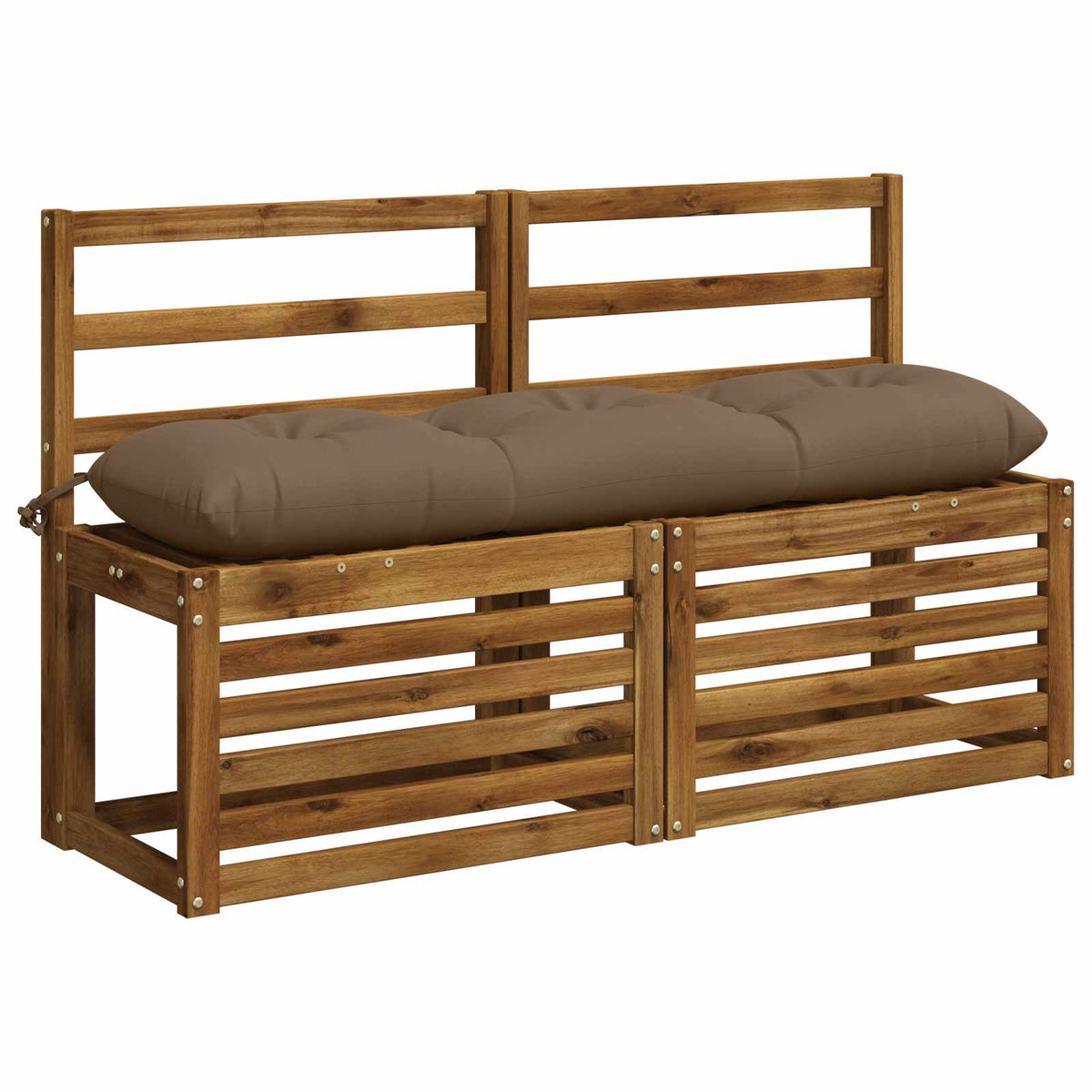 Suoliuko pagalvė VIANEN 100% poliesteris Taupe 130 x 30 x 12 cm