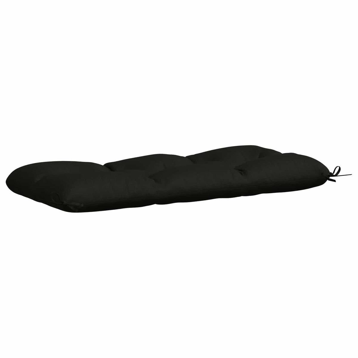 Suoliuko pagalvė VIANEN 100% poliesteris Juoda 130 x 50 x 12 cm