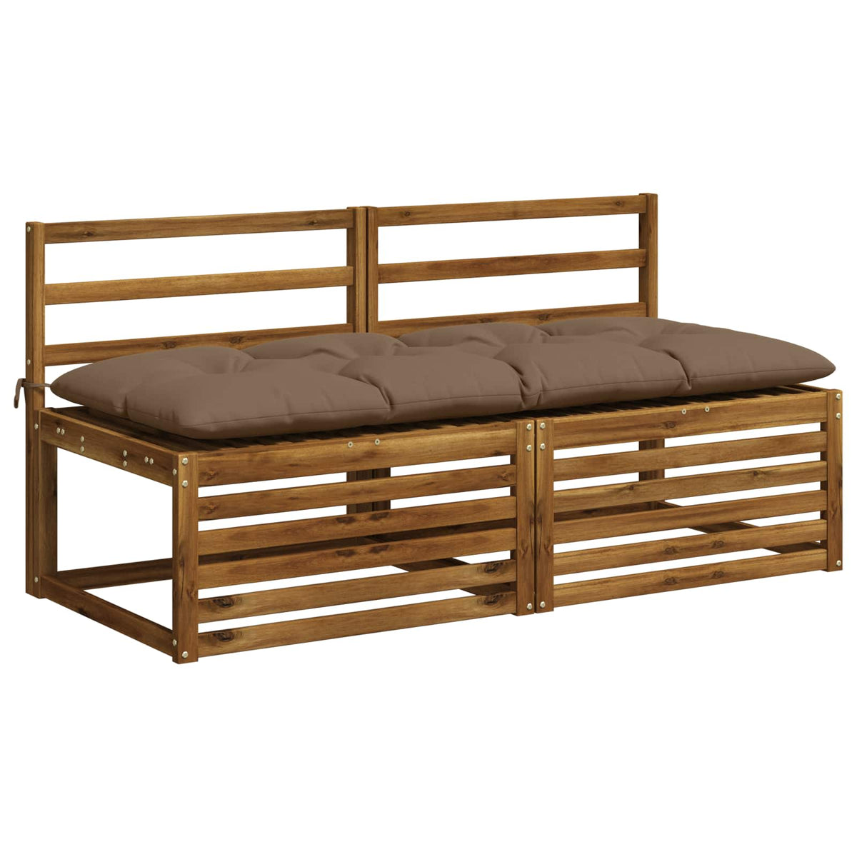 Suoliuko pagalvė VIANEN 100% poliesteris Taupe 140 x 60 x 12 cm