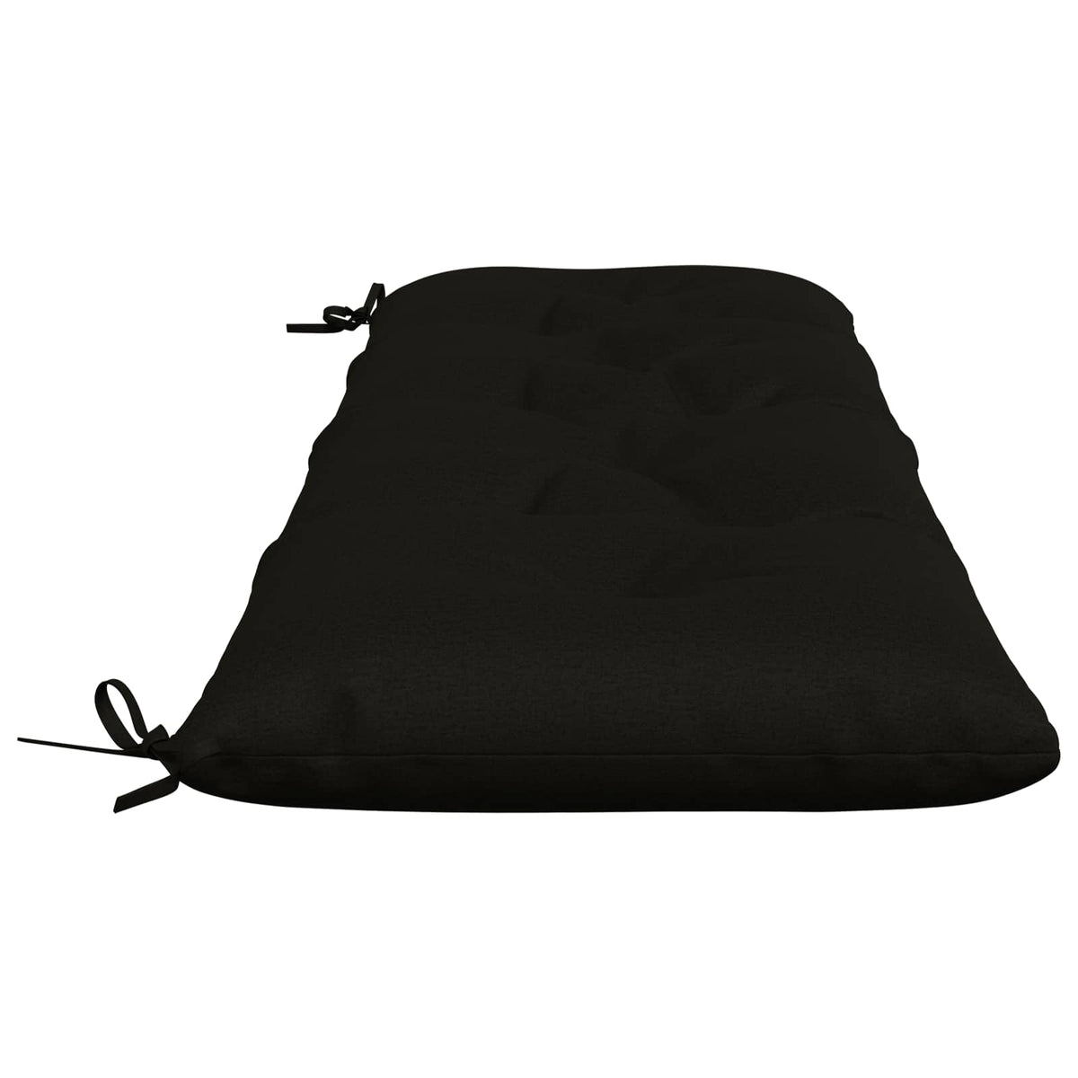 Suoliuko pagalvė VIANEN 100% poliesteris Juoda 150 x 50 x 12 cm