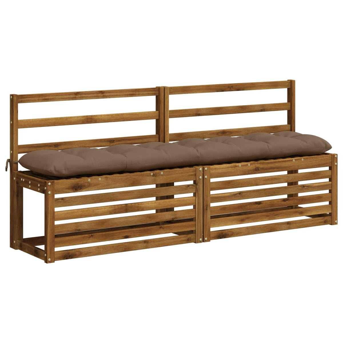 Suoliuko pagalvė VIANEN 100% poliesteris Taupe 180 x 30 x 12 cm