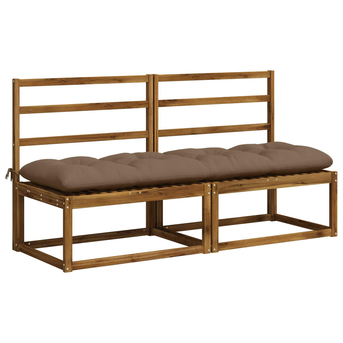 Suoliuko pagalvė VIANEN 100% poliesteris Taupe 180 x 50 x 12 cm