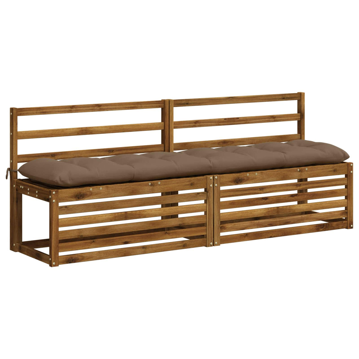 Suoliuko pagalvė VIANEN 100% poliesteris Taupe 200 x 40 x 12 cm