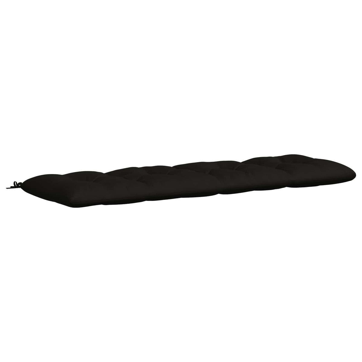 Suoliuko pagalvė VIANEN 100% poliesteris Juoda 200 x 60 x 12 cm