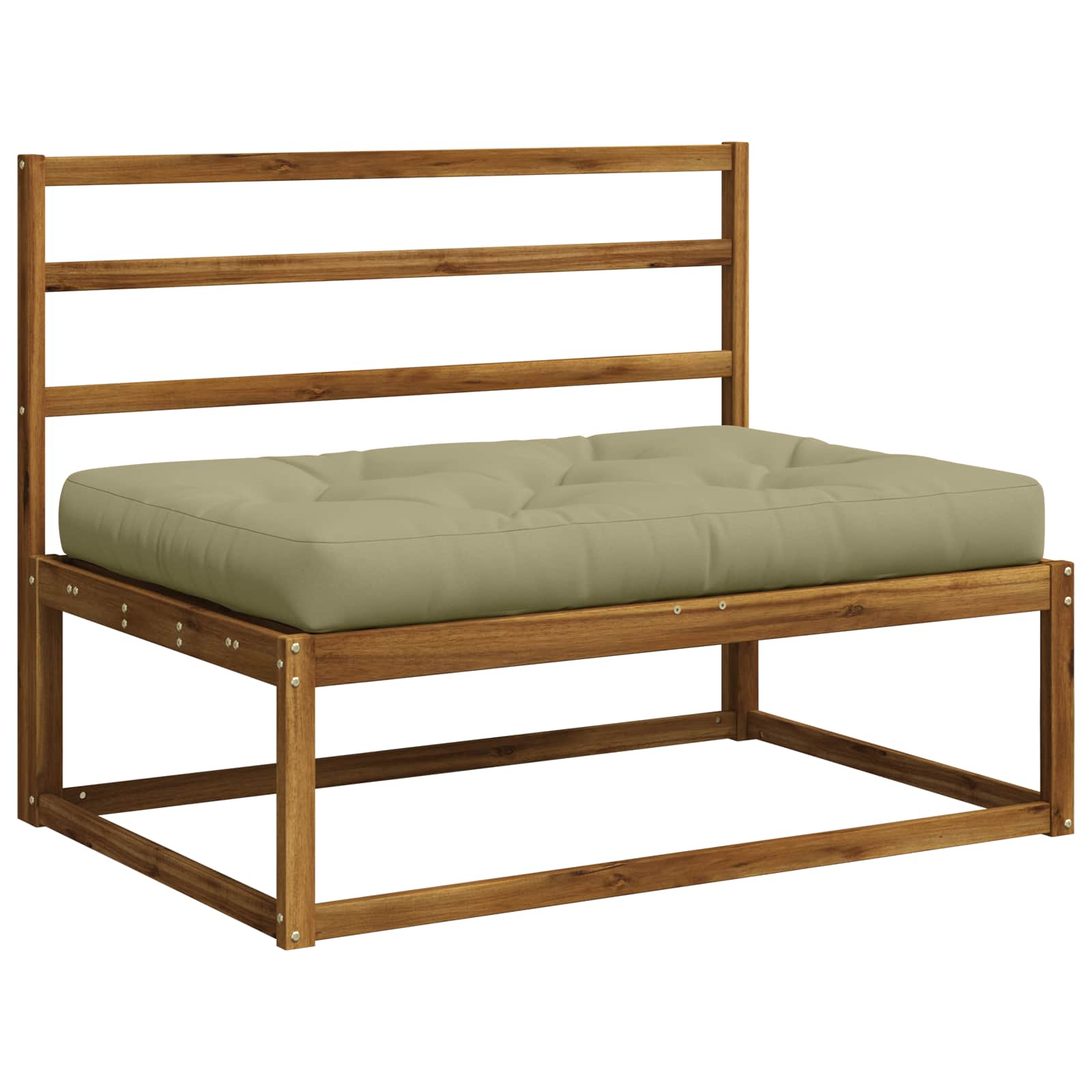 Pallet sėdynės pagalvėlė VIANEN 100% poliesteris Šviesiai žalia