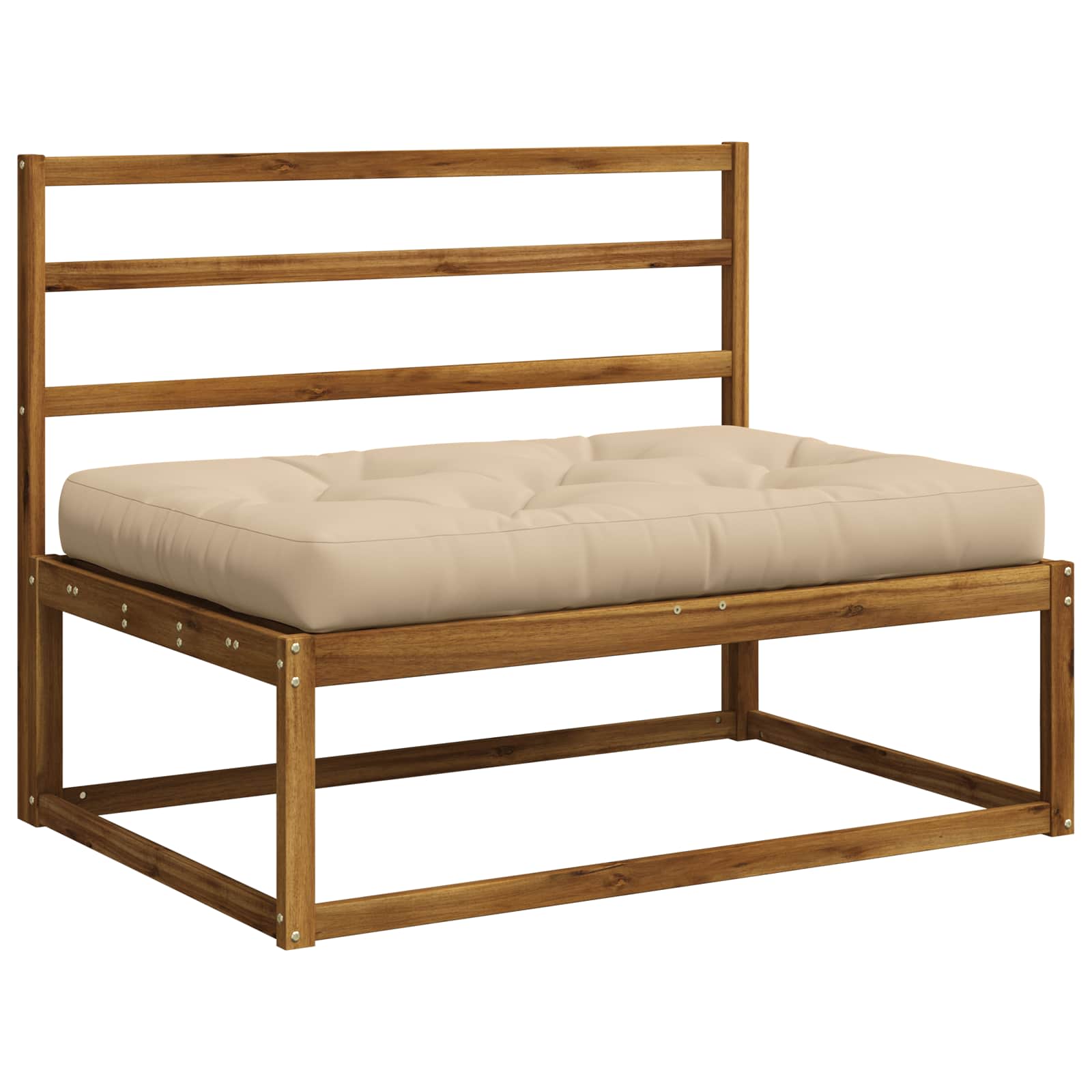 Pallet sėdynės pagalvėlė VIANEN 100% poliesteris Kreminė
