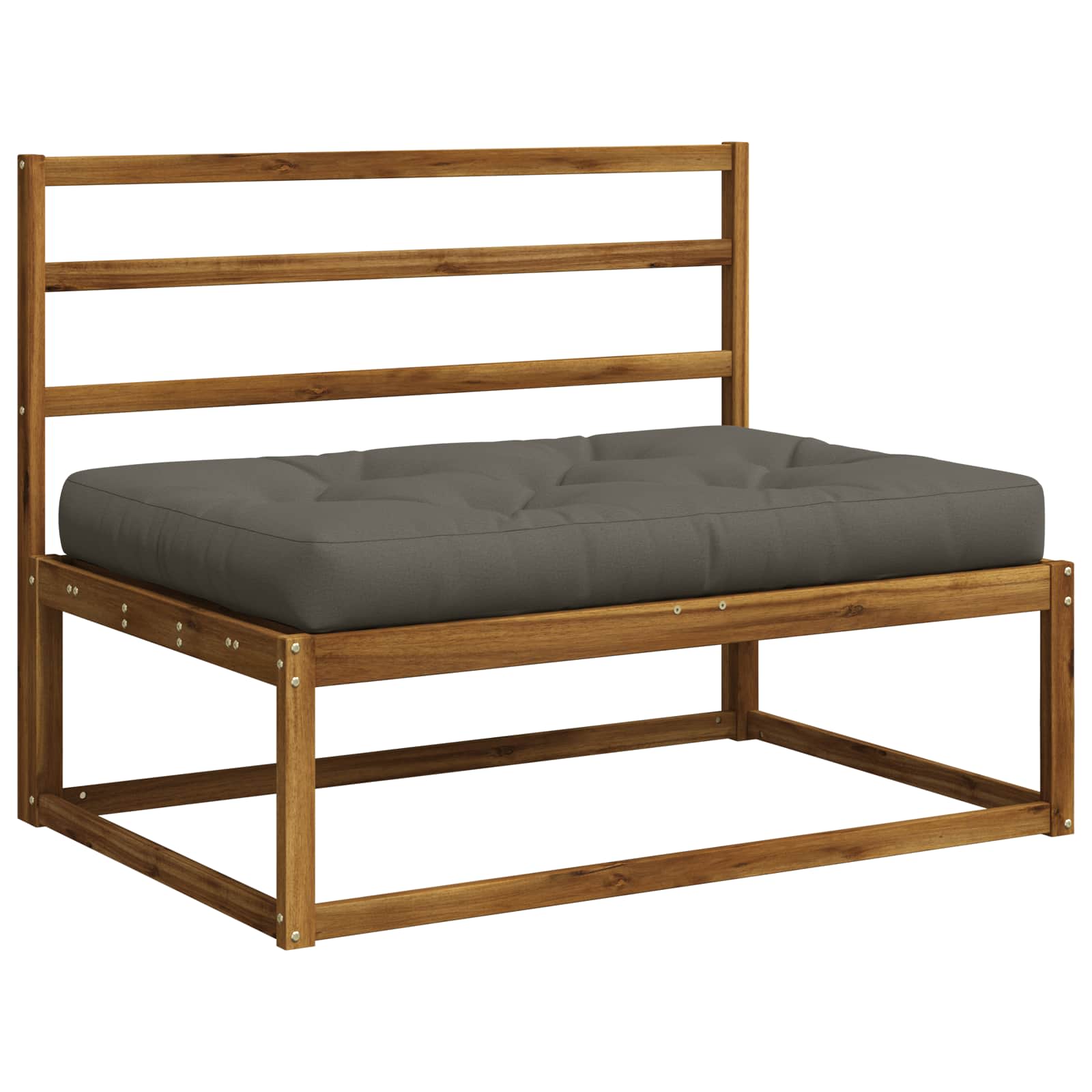 Pallet sėdynės pagalvėlė VIANEN 100% poliesteris Pilka