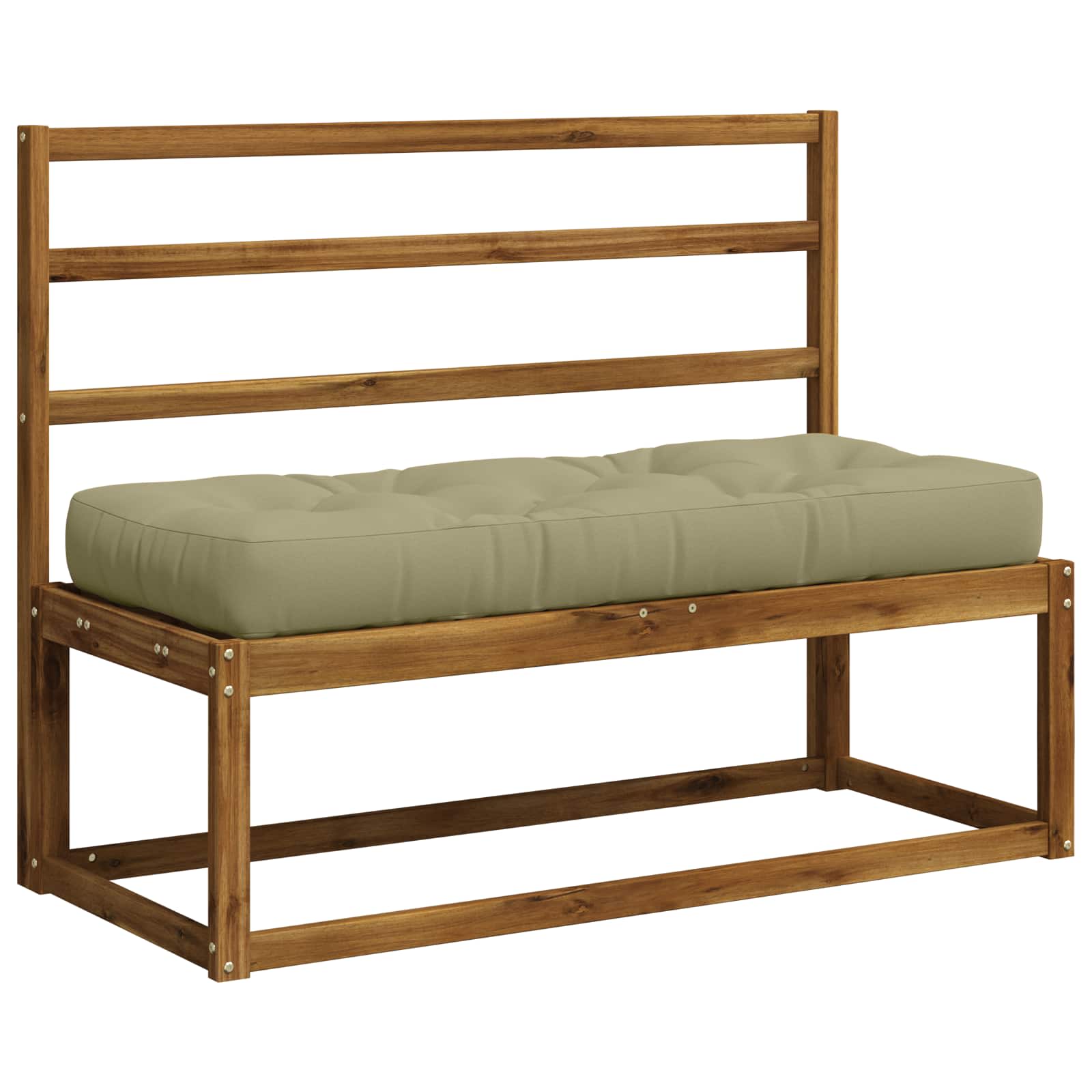 Pallet sėdynės pagalvėlė VIANEN 100% poliesteris Šviesiai žalia