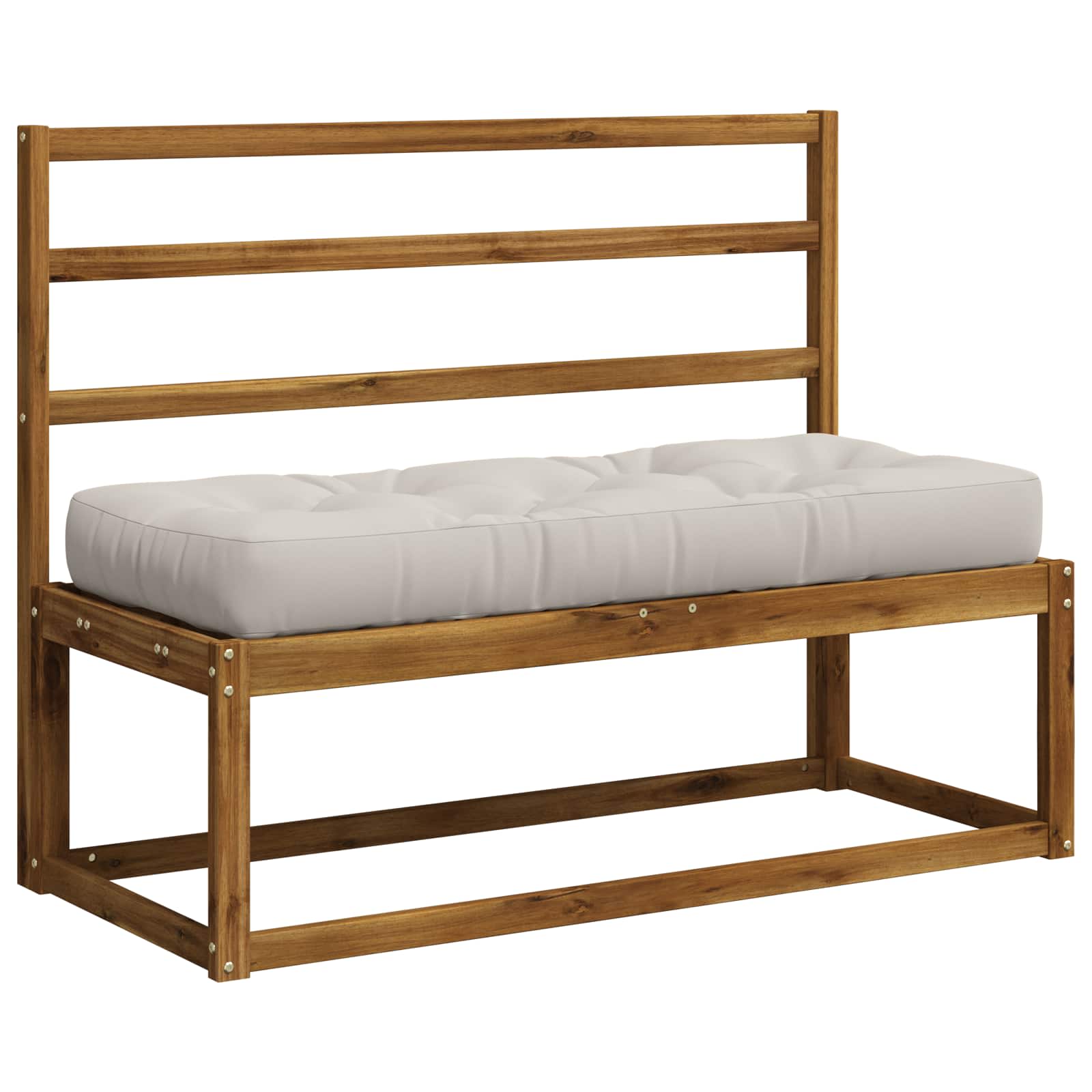 Pallet sėdynės pagalvėlė VIANEN 100% poliesteris Balta
