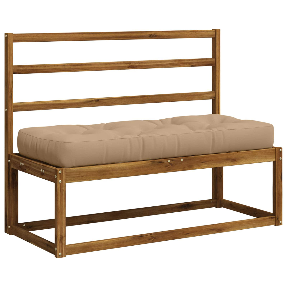 Pallet sėdynės pagalvėlė VIANEN 100% poliesteris Smėlio