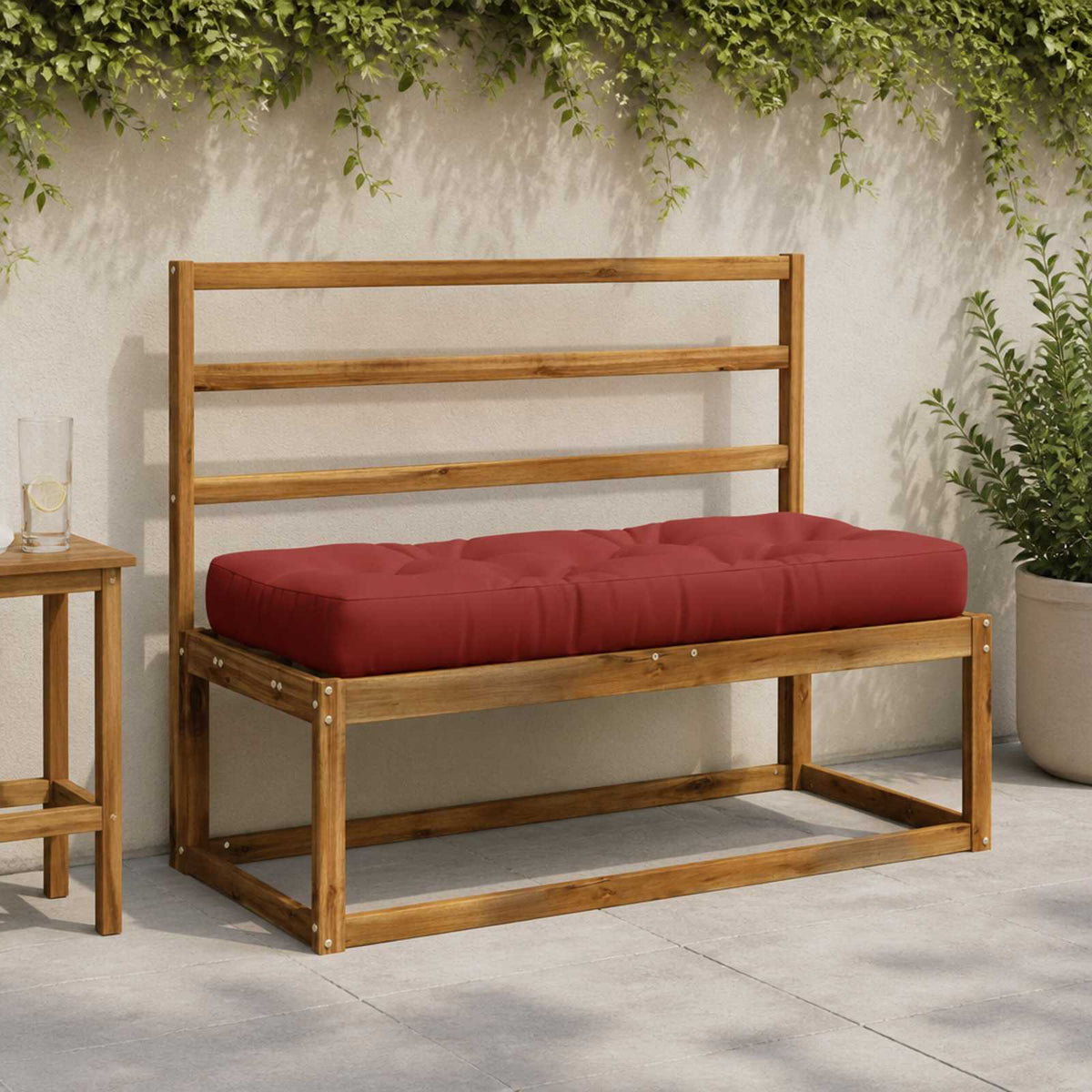 Pallet sėdynės pagalvėlė VIANEN 100% poliesteris Raudona